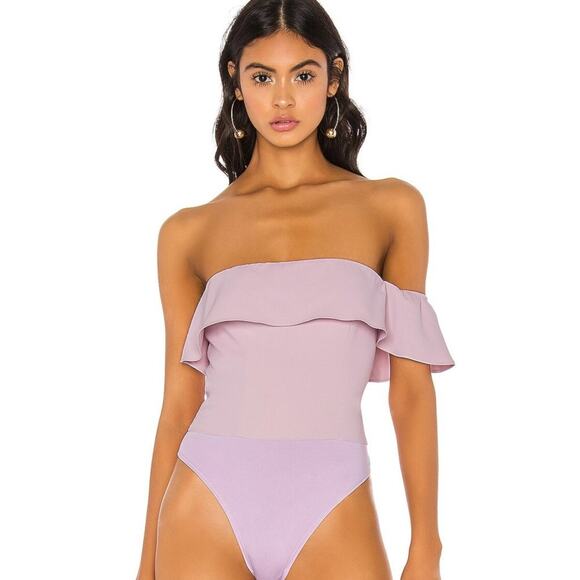 NBD x Naven Tiffany Bodysuit in Lilac NWT Size Small - Picture 2 of 3